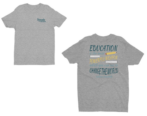 Mandela T-shirt - Grey