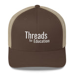 Threads Trucker Cap - Brown/Khaki